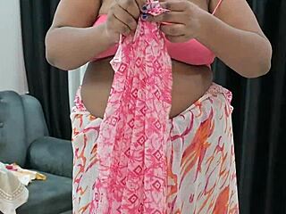 Indian Bhabhi's Hot Boobs Steal the Show