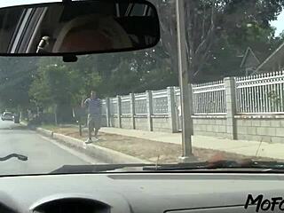 i love how she gets cum on her big tits