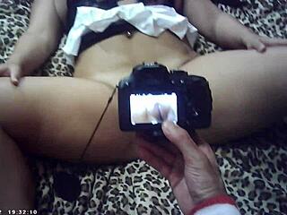 First Timer's Big Breast Bombshell in Porn Shoot