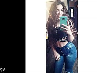 Amazing Big Ass Takes Hard Amateur Anal