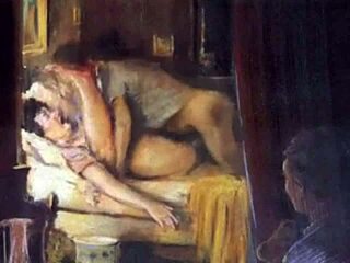 Vintage erotic art tells a captivating story of sensual antique charm