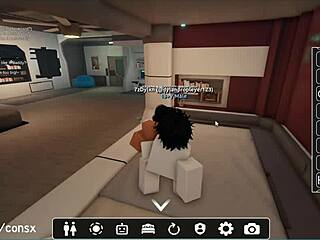 Damn, This Gringa Craves Wild Sex in Roblox Game!