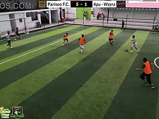 Partido de pariseofc vs wayra ends in hardcore sex with facial cumshot 😏