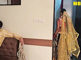 Newly Married Bride Bhabhi's Intimate Moment With Husband