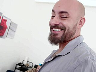 Redheaded Wife Scyley Jam Enjoys Intimate Moment While Husband Watches