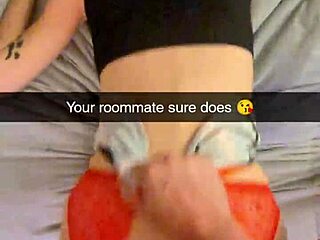 Real cheating girlfriend gets anal creampie revenge on snapchat 😈 - richelle rose