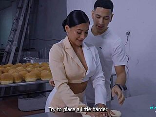 Mariana Martix Bent Over For Baker's Cum On Ass Doggystyle With Max Betancur