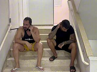 Brunette Pornstar Uncovers Young Guy with Big Black Cock