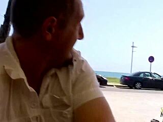 Couple Finds Secluded Outdoor Spot