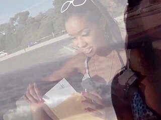 Skin Diamond Feels Tough Proving Herself In Interracial Group Cumshot