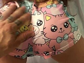 bad stepfather fucks sexy innocent stepdaughter with sex toy in public