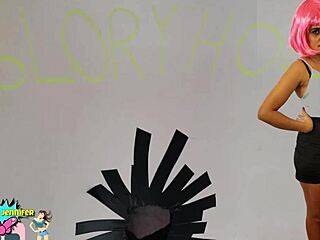 Jennifer's First Glory Hole Experience in Public Toilet