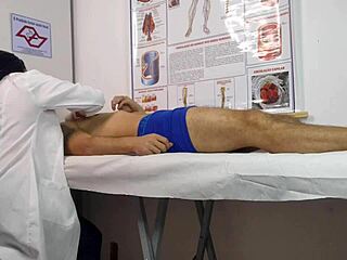 Latina nurse moans as tight pussy gets roughly fucked by big cock