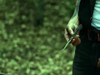 Digitalplayground's vicki chase rides cowboy scott nails slutty cowgirl style.