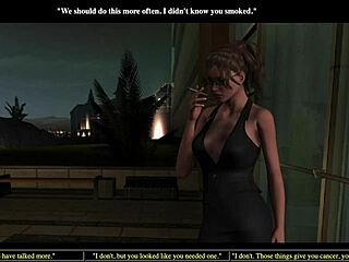 office party ends with cumshot on shaved pussy