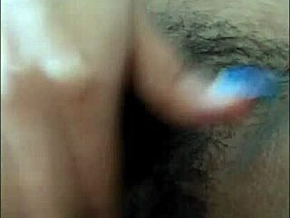 Small teen tists masturbating in solo session.