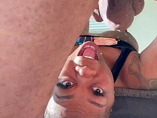 Sucking big black cocks in braids with deepthroat gagging compilation.