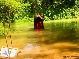 Fucking African Babe Hardcore in Stream.