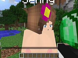 Getting fucked by Jenny in the public park feels thrilling.