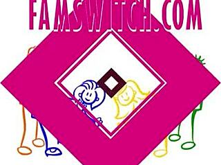 Stepmom and stepdad catch us and join in