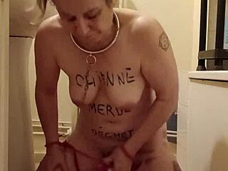 2024 Session Features Submissive Slave F in Intense Auto-Bondage and Humiliation with European Flair