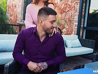 cheating on my partner with the business associate in a steamy outdoor encounter full of deepthroat and doggystyle action from reality kings. intense kissing and riding lead to a facial cumshot