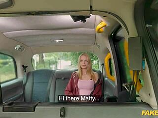 Fake taxi driver fucks friend's girlfriend in ass doggystyle.