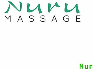 River Lynn Rubs Huge Tits on Client in Nuru Massage