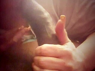 Homemade video of gum pleasure with black lover unleashed