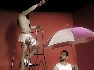 Big boobed brunette jodi james covered in chocolate for intense sucking and fucking session