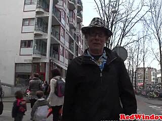 Stockinged Dutch Babe Gets Pounded in Close-Up Reality.