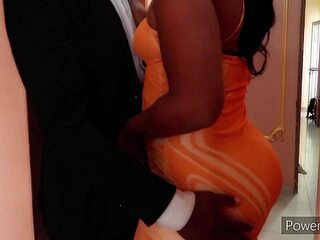 Black ebony group fucks and sucks in intense orgy cumshot.