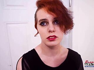 marla bends over for deep twat fuck and swallows cum 😈