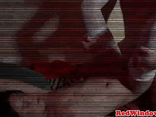 Stockinged Dutch Babe Gets Pounded in Close-Up Reality.