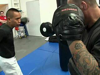 lexi belle gets fucked intensely hard by big muscular well hung asian stud