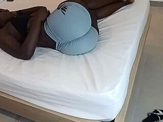 Ebony Goddess With Big Ass Licks In Lingerie