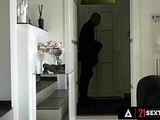 Sexy MILF Francys Belle uses a butt plug before taking cock in her ass