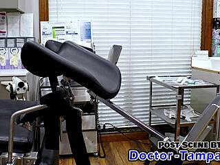 Dr Tampa works on human guinea pigs like Solana in Florida hospital with nurse gloves and POV