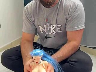 I'm a small fuck doll getting pounded by a monster cock