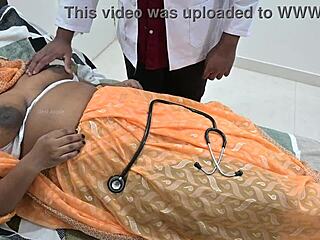 The Doctor's Secret Desire for His Indian Patient in the Hospital