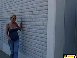 hot blonde secretary codi charmichael passionately takes boss's huge cock with intense emotions.