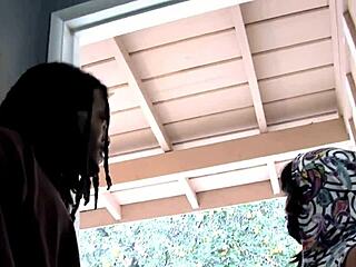 this chubby ebony milf is getting fucked hard by a big black cock, wow!