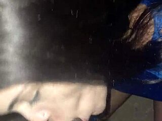 I played deliciously in the parking lot with a blonde brunette trans