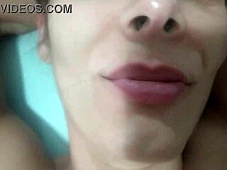 Why is the mature woman moaning as she takes the young guy's virginity and fills her pussy with cum?