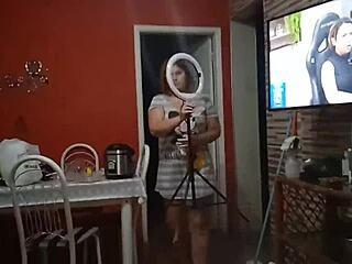 Young ass swells during horny video calls