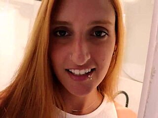 i made wife's busty redhead friend suck my cock until cum in mouth, will she tell?