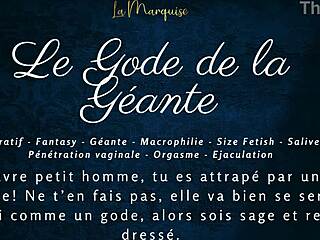Le gode de la géante - french audio joi macrophilia