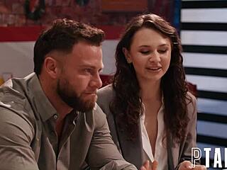 Watch Seth, Liz, And Jordan Sneaking Around For Taboo Fun At The Diner!