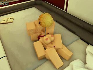 Denji x makima roblox sex explodes with intense hardcore action. Their bodies collide wildly.