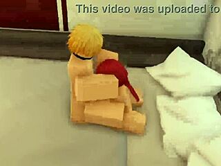 Denji x makima roblox sex explodes with intense hardcore action. Their bodies collide wildly.